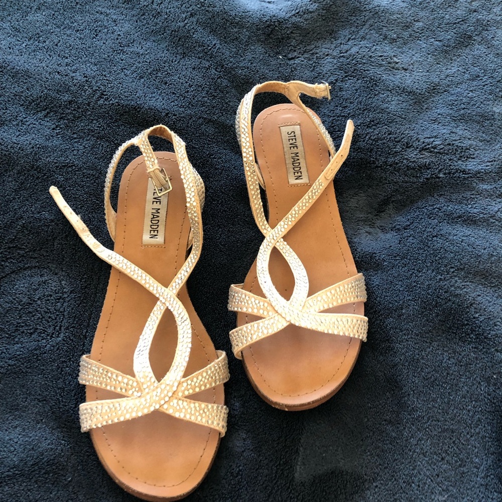 Steve Madden sparkly sandals